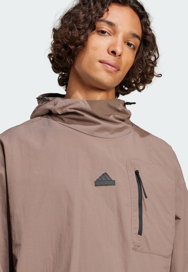 CITY ESCAPE WOVEN - Hoodie - earth strata4