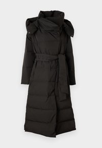 MICCO HAT COAT - Dunkåpe / -frakk - black