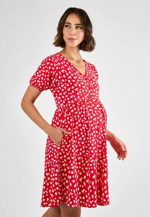JoJo Maman Bébé Jersey dress - red