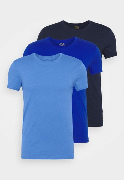 Polo Ralph Lauren CREW 3 PACK - Camisola interior - navy/sapphire