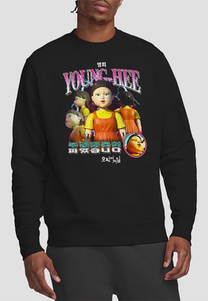 SQUID GAME YOUNG HEE BOOTLEG - Sweatshirt - black