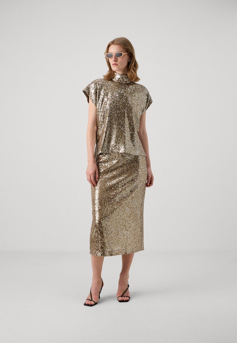DRYKORN SODANA - Pencil skirt - yellow/light yellow - Zalando.ie