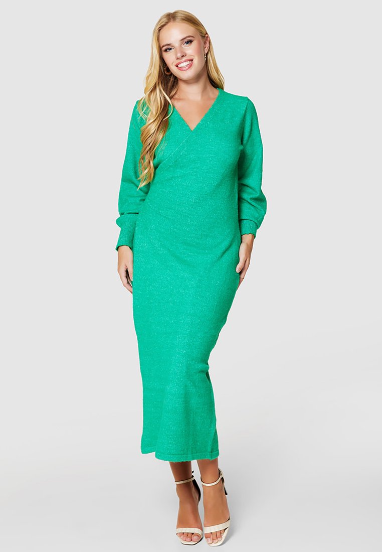 Closet Gebreide jurk groen