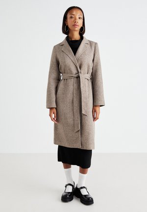 ONLY ONLNICOLE LIGHT WRAP  - Manteau classique - walnut melange