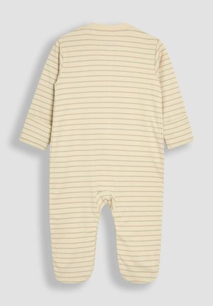 JoJo Maman Bébé, REGULAR FIT - 2-PIECE FOOTED SET - Overal na spanie - stripe