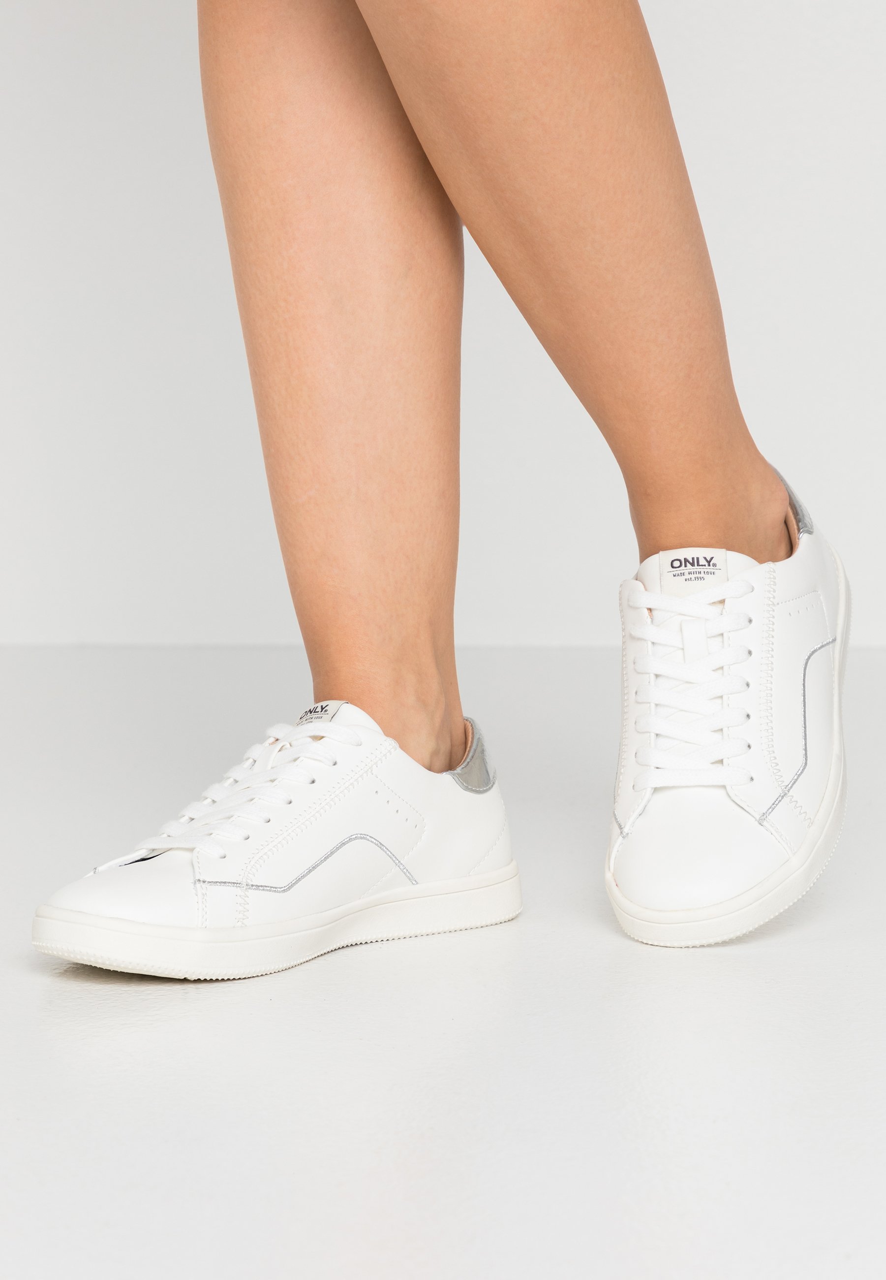 ONLY SHOES ONLSHILO - Sneakers laag - white/wit - Zalando.nl
