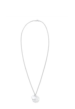 PLATE HAMMERED - Kaulakoru - silver-coloured