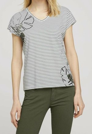 Camiseta estampada - khaki
