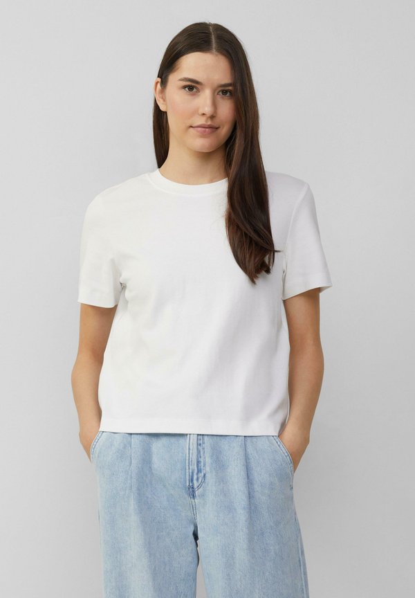 T-Shirt basic - weiß