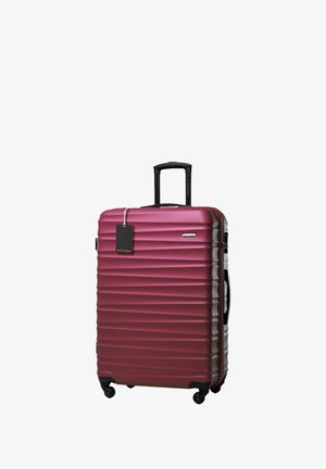 WITTCHEN LARGE SUITCASE WITH LUGGAGE TAG - Zavazadlo - bordeaux