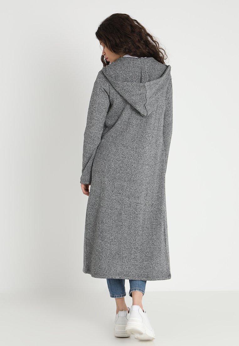 Long Cardigan Grobstrick Cardigan Mit Kapuze Strickjacke Long