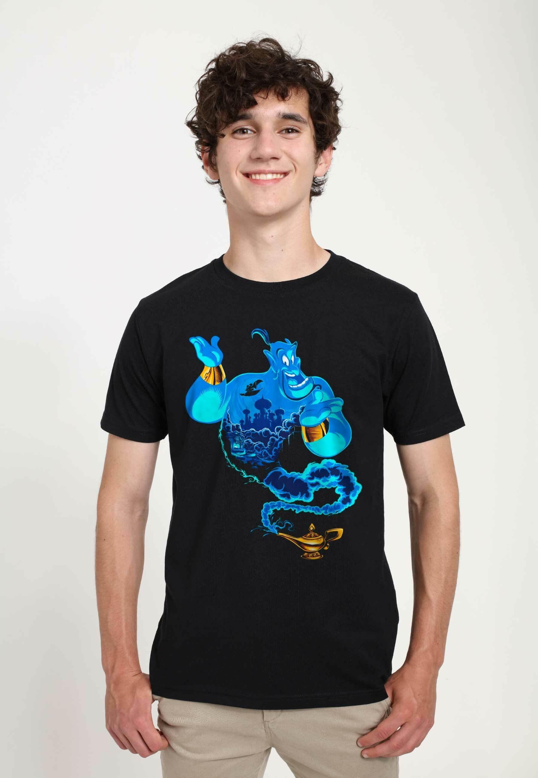Disney ALADDIN GENIE OF THE LAMP UNISEX - Print T-shirt - black 