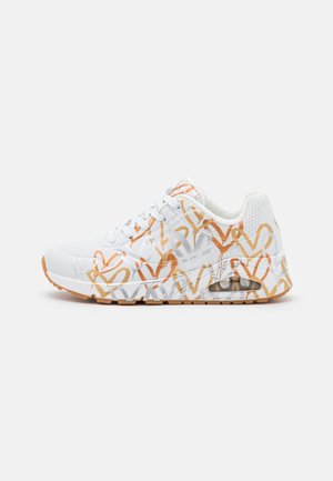 UNO - Sneaker low - white/multi-coloured metallic