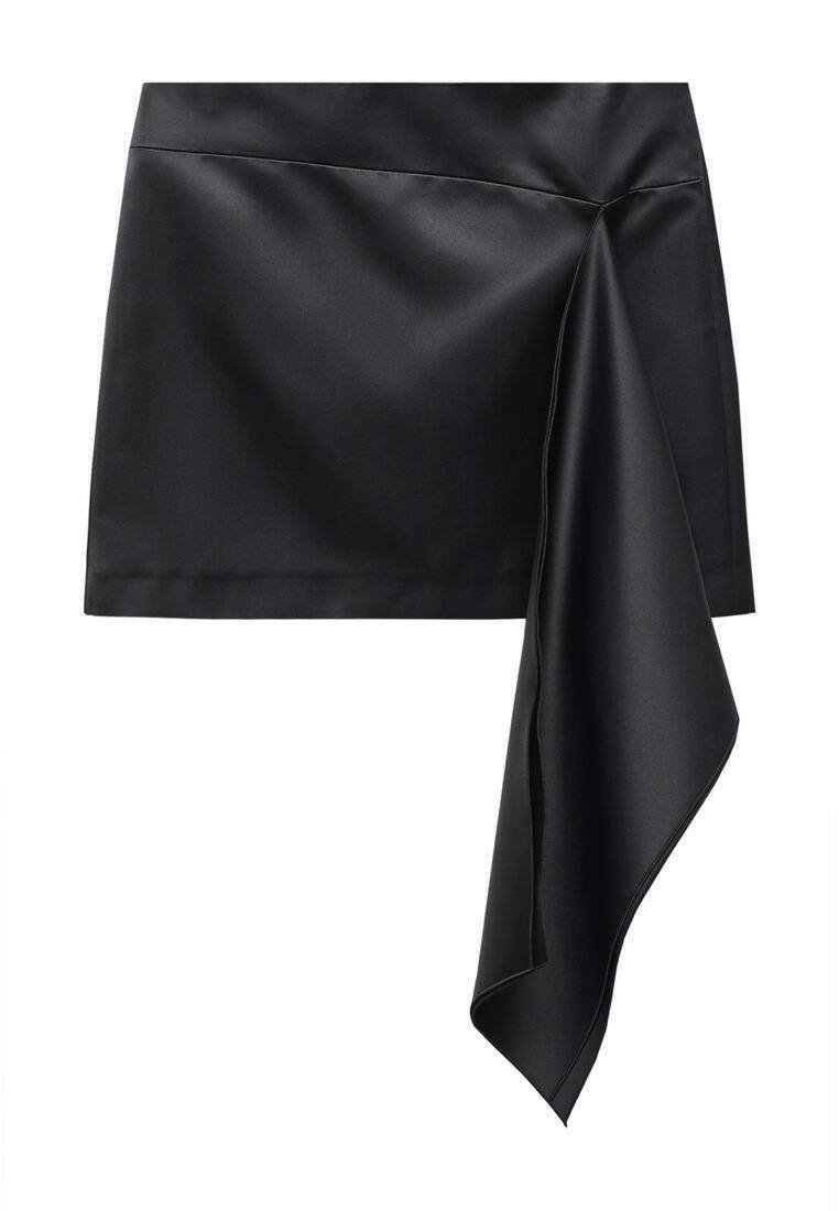 Mango Minirok zwart Mango Minirok zwart