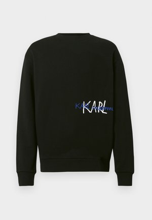 KARL LAGERFELD CREWNECK - Sweatshirt - black