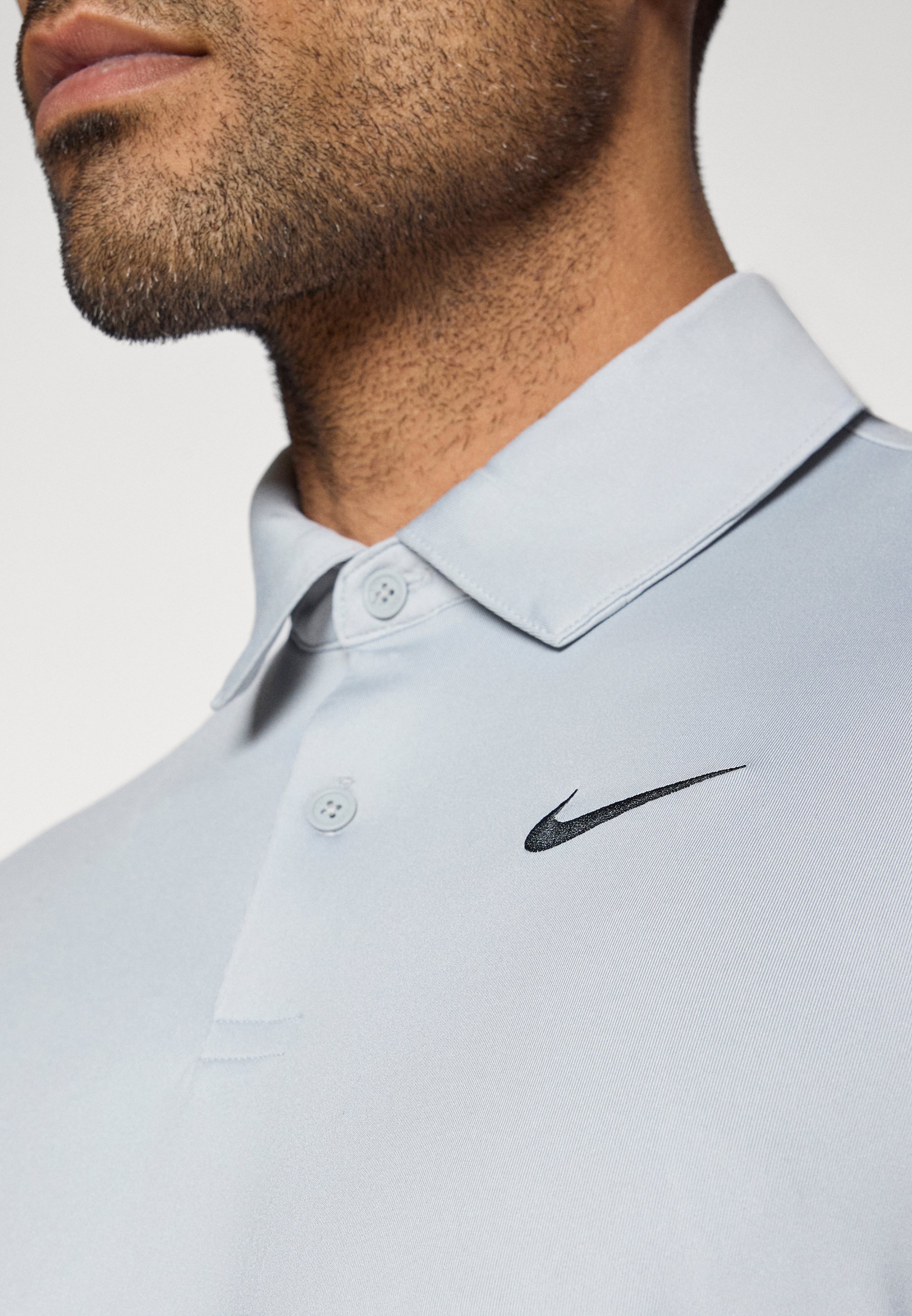 nike wolf grey polo