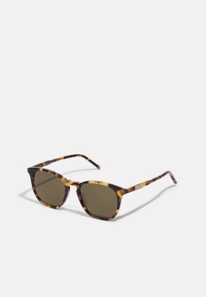 Gucci UNISEX - Okulary przeciwsłoneczne - havana/havana/green