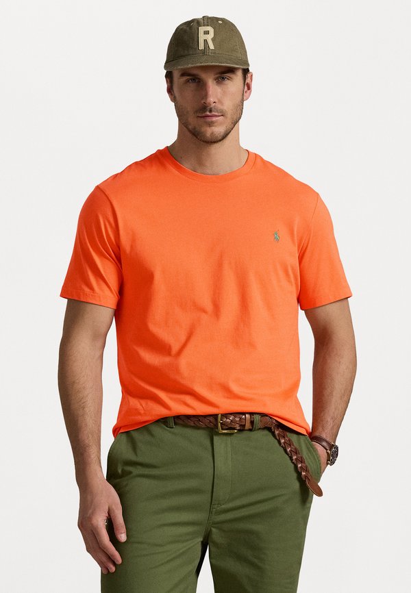 JERSEY CREWNECK T-SHIRT - Basic T-shirt - kona orange