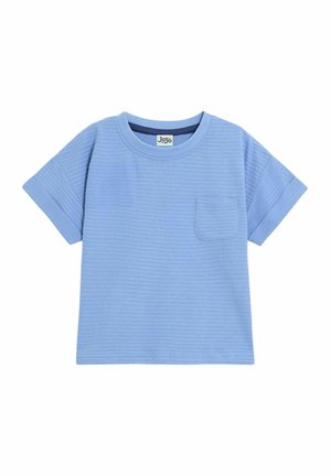 TEXTURED - T-shirt basique - blue