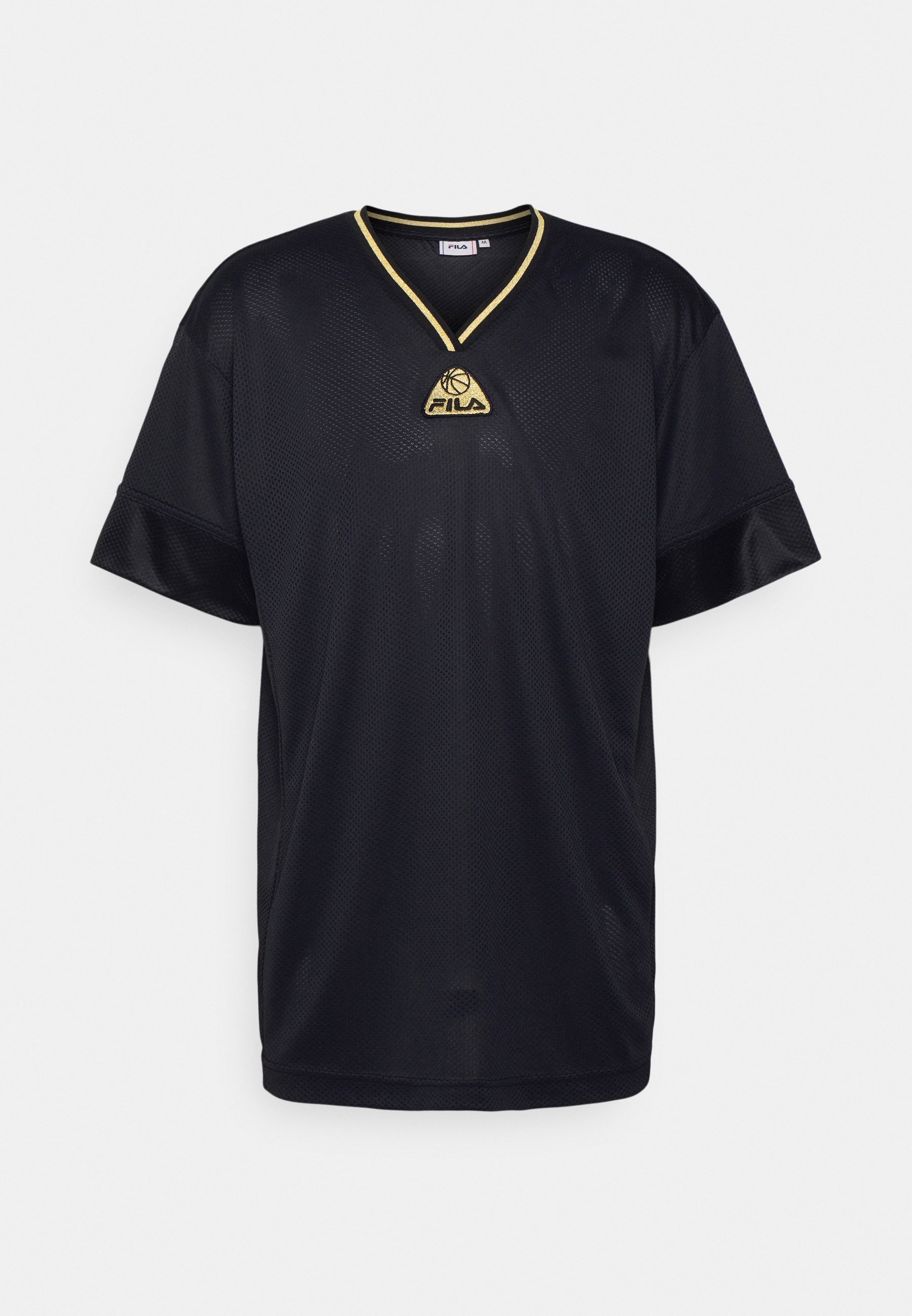 Fila LARRY TEE - Print T-shirt - black 