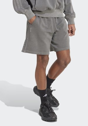 adidas All Szn French Terry Washed 8 Inch Shorts Black — photo 5