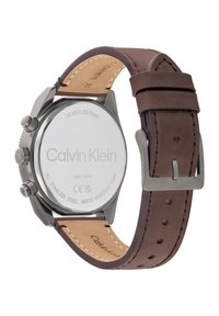 Calvin Klein 25200364 - Montre à aiguilles - dunkelbraun   grau   grau   grün