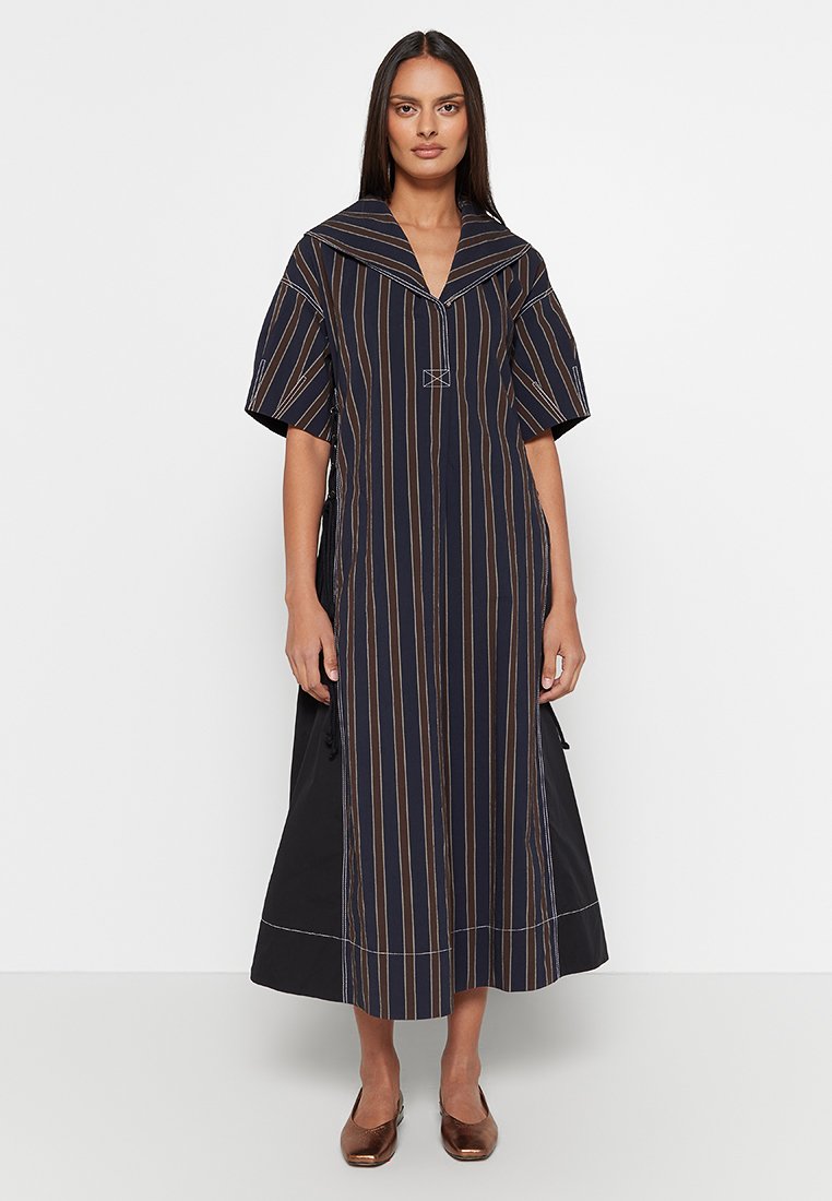 TORY BURCH Jurk donkerblauw