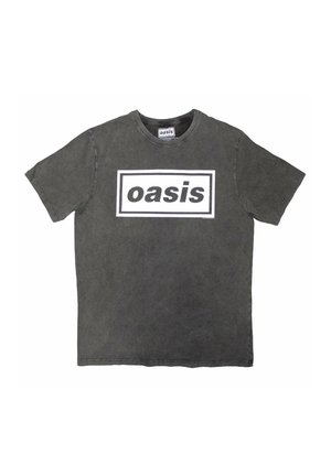 DECCA LOGO LIMITED EDITION ONLY WASH - Print T-shirt - charcoal