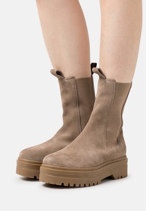 GOING - Platform ankle boots - taupe