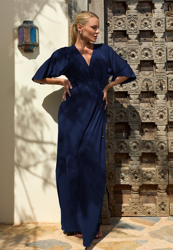 KIMONO LOTUS NATURAL - Maxikleid