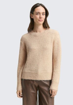 Pullover - sand stone beige melange