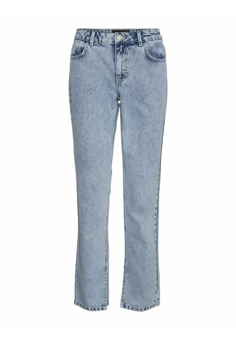 Noisy May Straight leg jeans lichtblauw denim