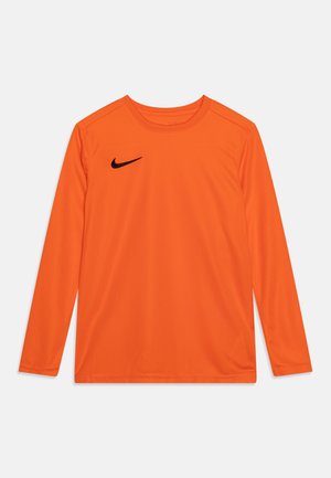 Nike Performance TEAMSPORT PARK VII KIDS UNISEX - Maglietta a manica lunga - safety orange/black