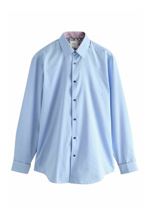 TRIMMED EASY CARE DOUBLE CUFF REGULAR FIT - Hemd - blue