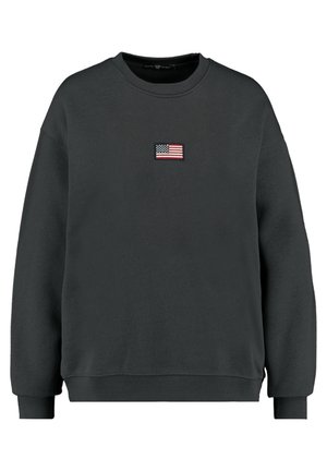 Sweater - black denim