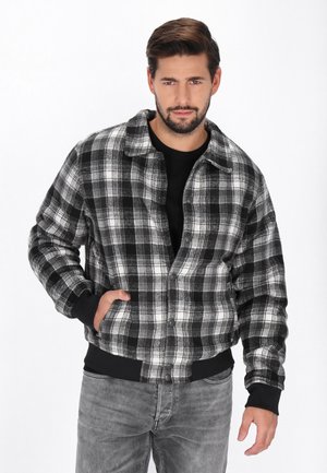 Bomber dzseki - black white