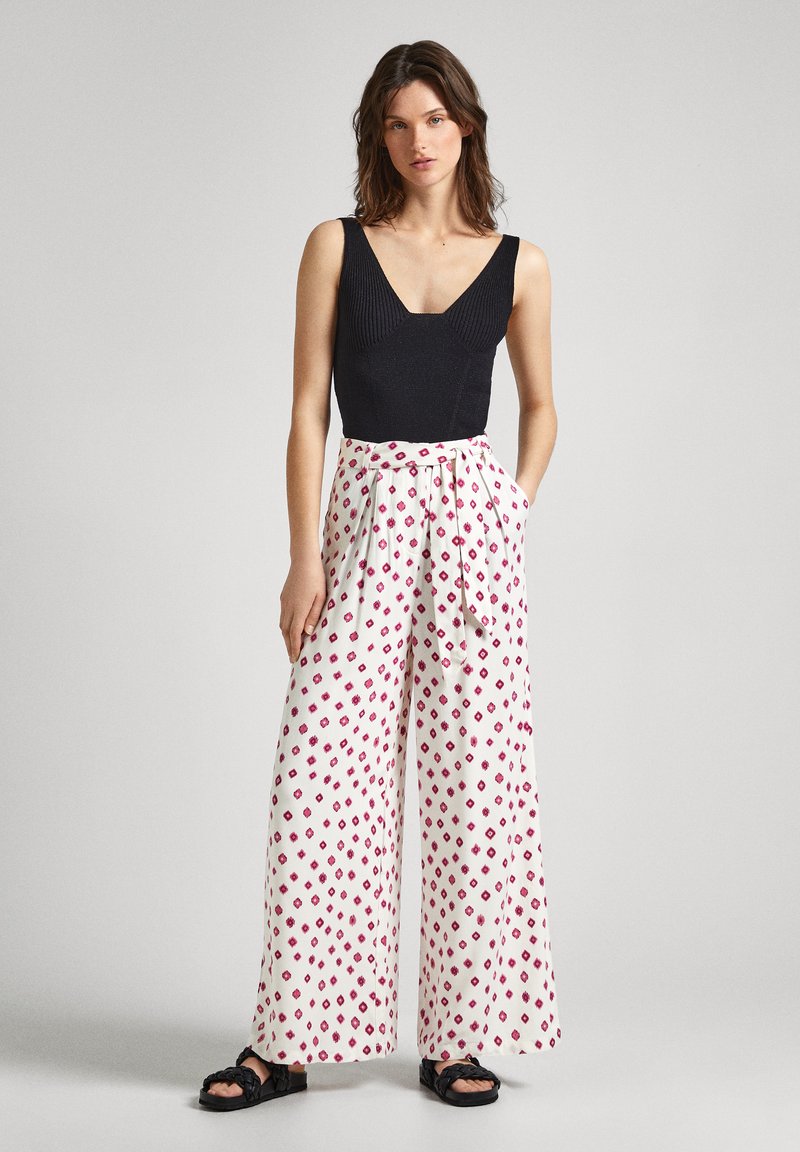 Pepe Jeans Broek crème