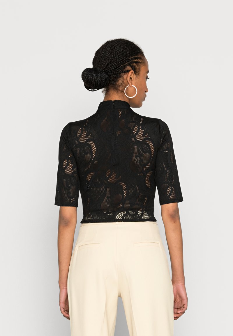 Damen Hemdblusen | Guess MOCK LACE VERO Bluse jet black/schwarz - MN71941 Damen Hemdblusen | Guess MOCK LACE VERO Bluse jet black/schwarz - MN71941