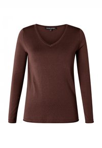 BASE LEVEL CURVY ANINE - Strickpullover - brown