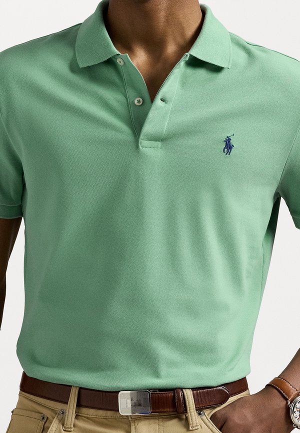 TAILORED FIT PERFORMANCE MESH POLO SHIRT - Polo shirt - faded mint3