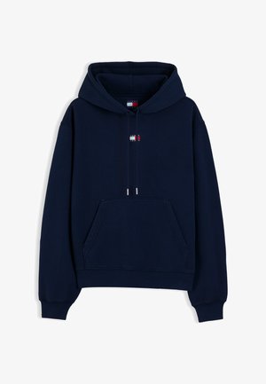 Tommy Jeans, TJW BADGE HOODIE EXT - Felpa con cappuccio - dark blue