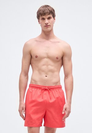 MEDIUM DRAWSTRING WAISTBAND GRAPHIC MONOGRAM - Zwemshorts - punch pink