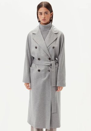 LANGER DOPPELREIHIGER-VAPOR - Klassisk kappa / rock - grey