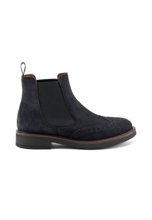Frau Shoes CHELSEA WITH SHADED FINISH - Botines bajos - blue