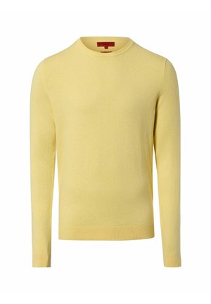 Strickpullover - zitrone