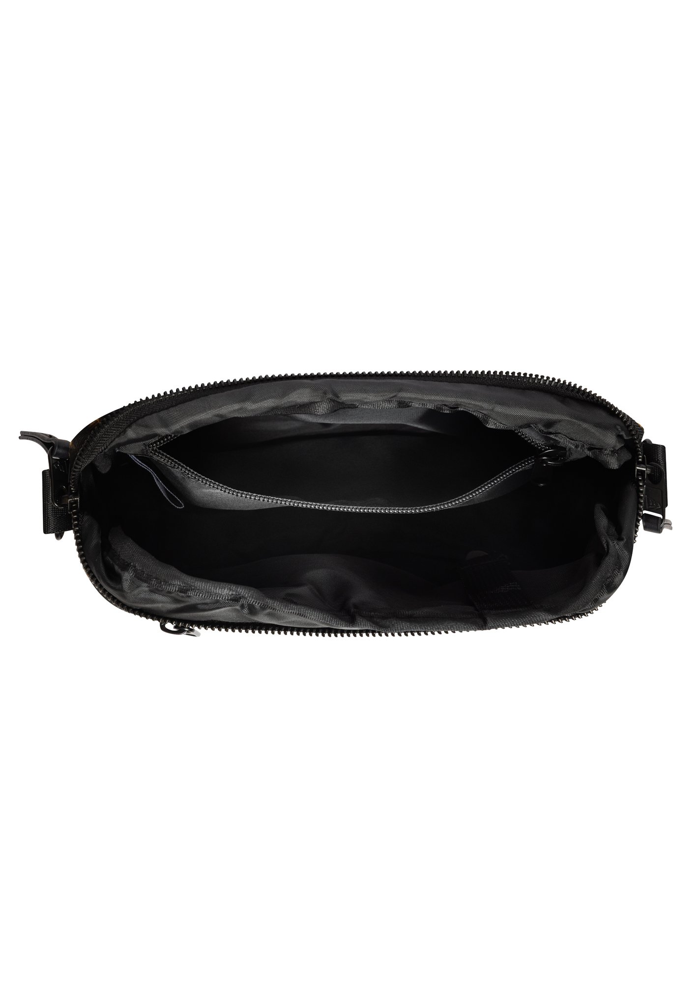 New Era LEOPARD QUILTED WAIST BAG - Bum bag - black/brown