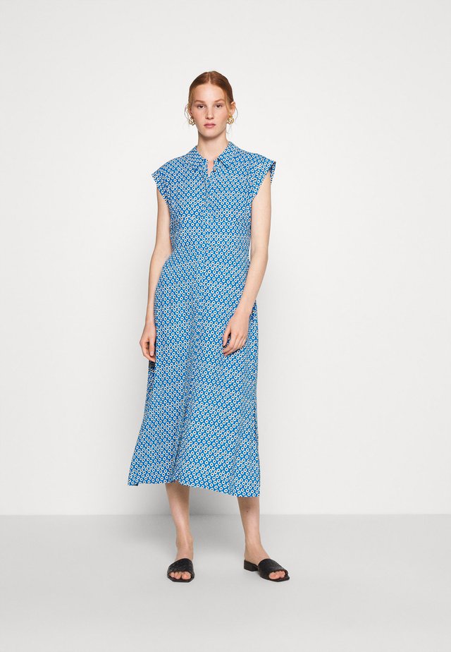 ASTRIX FLORAL DRESS - Shirt dress - blue