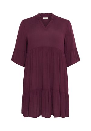 Kaffe Curve MARIANA AMI - Vestito casual - windsor wine
