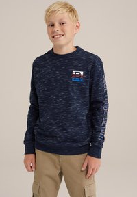 WE Fashion BLUE RIDGE - Sportinis megztinis - blue