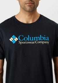 Columbia BASIC LOGO™ SHORT SLEEVE - Nyomott mintás póló - black